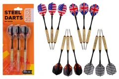 Sports Active 3 darts 15 gram on card, 4 assorted