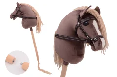 Holly Horse - Hobby horse deluxe with short stick, approx. 8