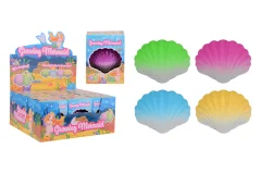 Growing mermaid in shell in box, 4 assorted