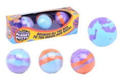Bouncing planet putty, 3 pcs in box
