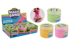 Magic sand in display, 3 assorted