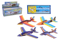 Jumbo EVA planes in display 45 cm, 6 assorted