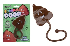 Sticky poo on card
