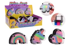 Pin art in display, 3 assorted