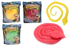 Mega stretch snake 130 cm in foil bag, 3 assorted
