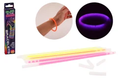 Glow-in-the-dark bracelets, 10 pieces in a box