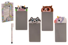 Magic drawing whiteboard with pen, 4 assorted
