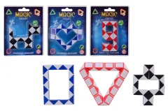 Magic snake on card