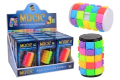 Rotate & Slide puzzle 12 pieces in display