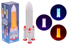 Rocket lamp with USB connection in box