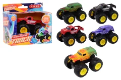 Color changing monster truck in box, 4 assorted