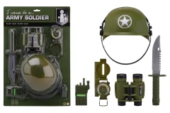 Army Forces playset on card