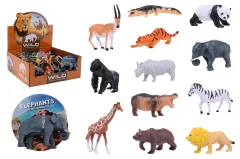 Animal World wild animals in display, 12 assorted