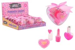 MOI - Heartshape make-up set in display
