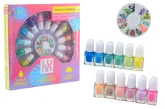 LUNA - Nail polish set in box, 12 pieces