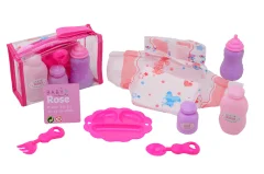 Baby Rose Care set in carrybag