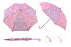 Girls Umbrella unicorn and rainbow