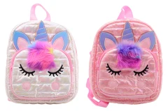 Unicorn backpack, 2 assorted