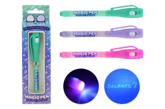 Secret writer pen in open touch box, 3 assorted