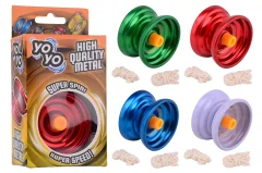 Freerunning Steel YoYo steel with extra string 4 assorted