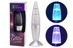 Glitter nightlight 20 cm in blisterpack
