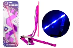 Glitter ribbon with light