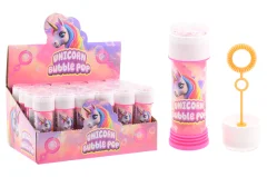 Aqua Fun Unicorn Bubbles with game in display 50ml