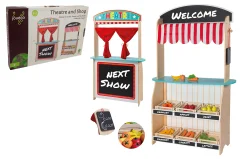 Jouéco® - 2 in 1 Theatre and shop with accessories